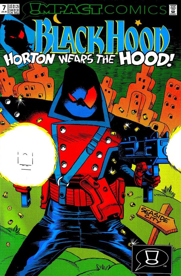 Black Hood #7 cover
