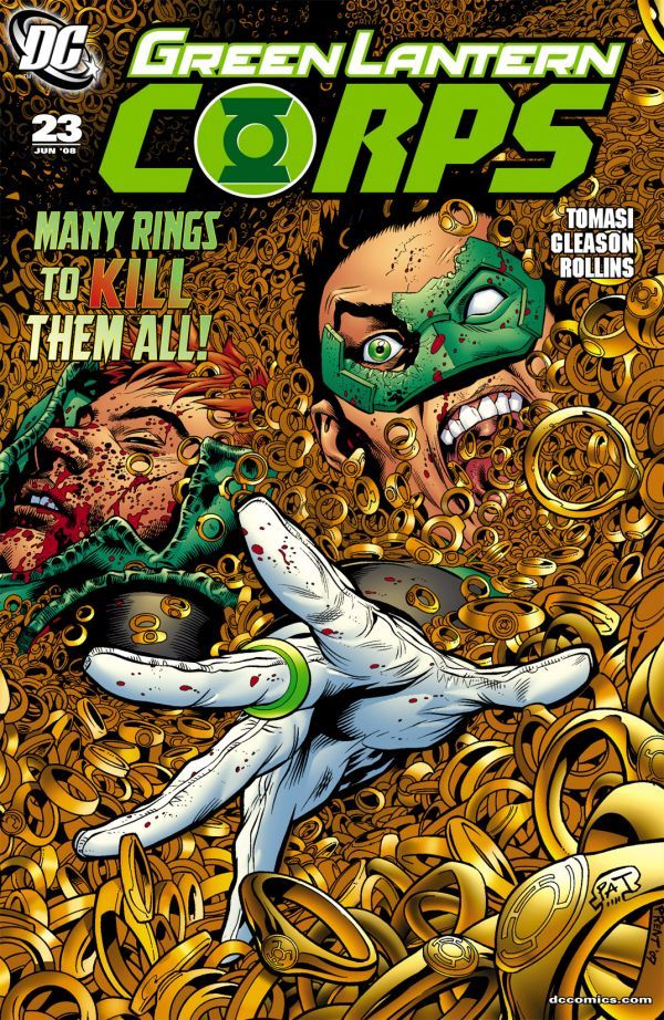 Green Lantern Corps #23 cover