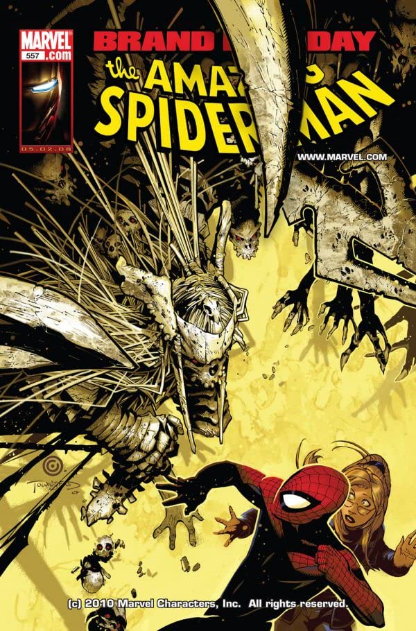 The Amazing Spider-Man #557 cover
