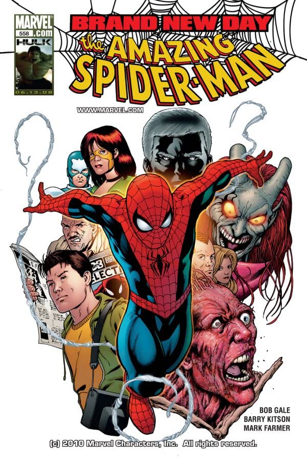The Amazing Spider-Man #558 cover
