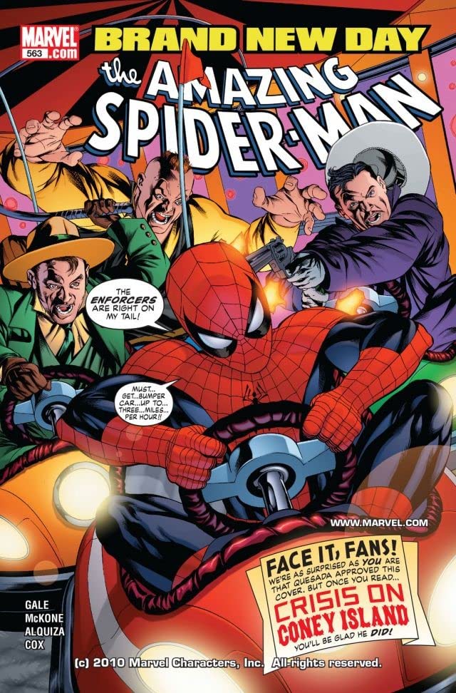 The Amazing Spider-Man #563 cover