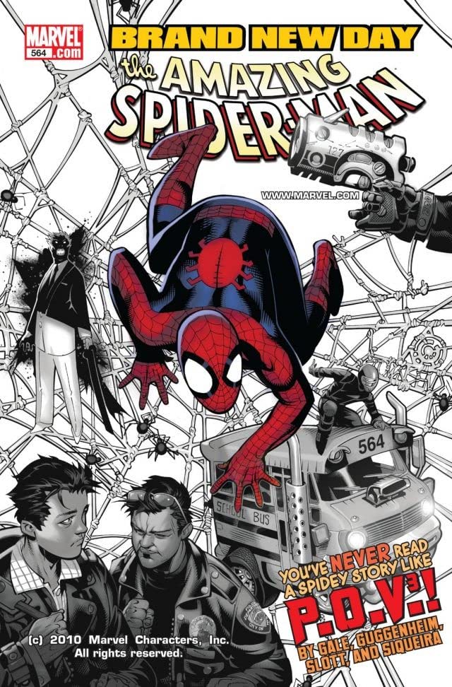 The Amazing Spider-Man #564 cover
