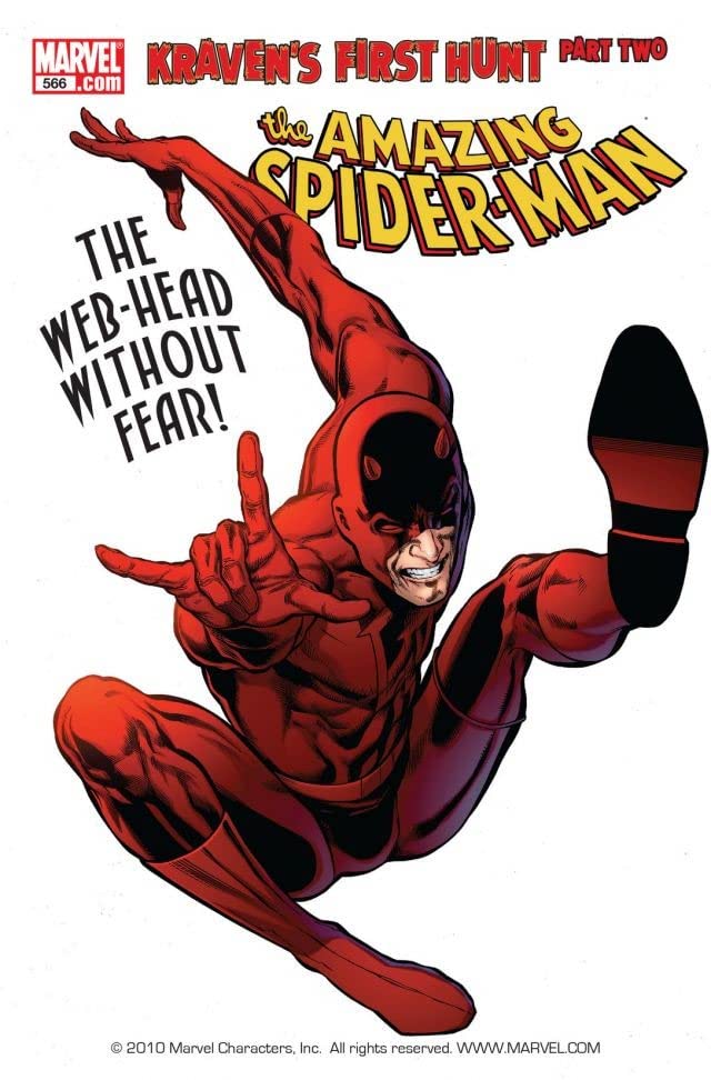 The Amazing Spider-Man #566 cover