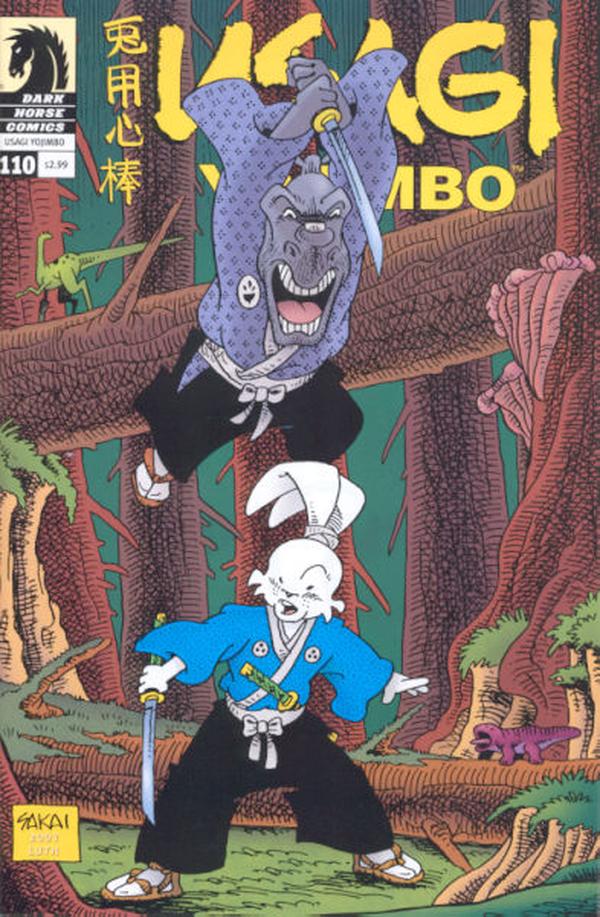 Usagi Yojimbo #110 cover