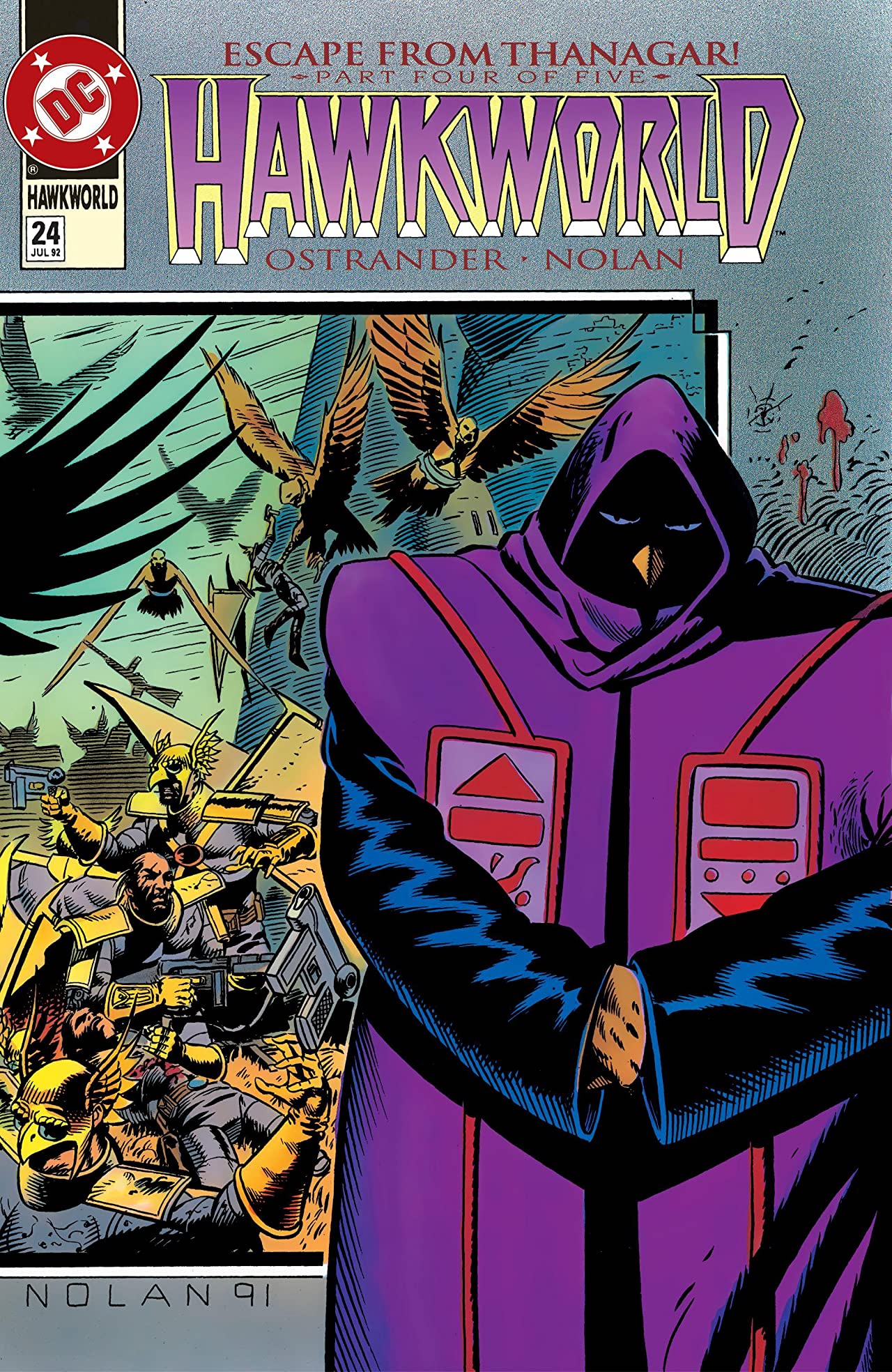 Hawkworld #24 cover