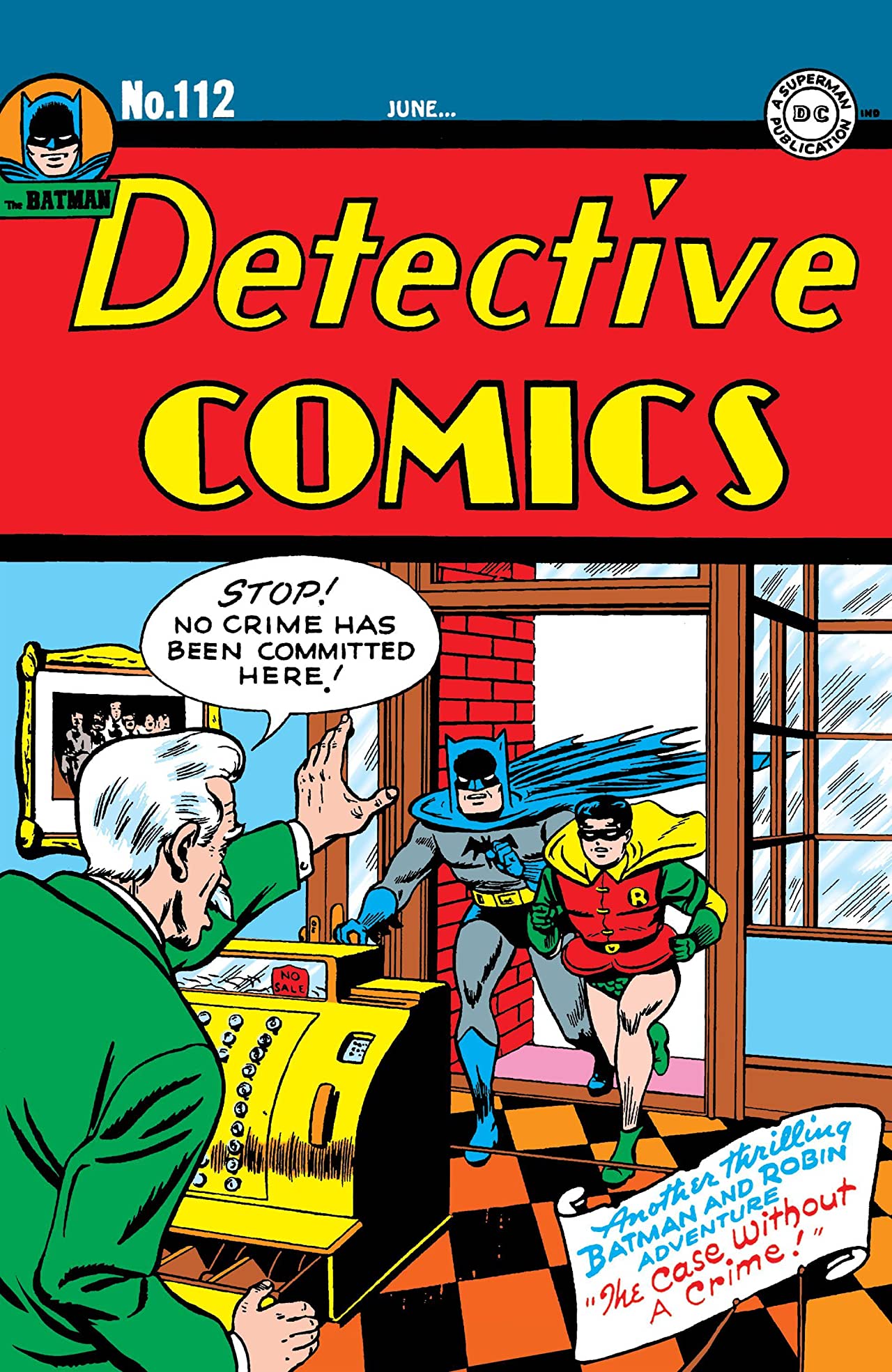 Detective Comics #112 cover