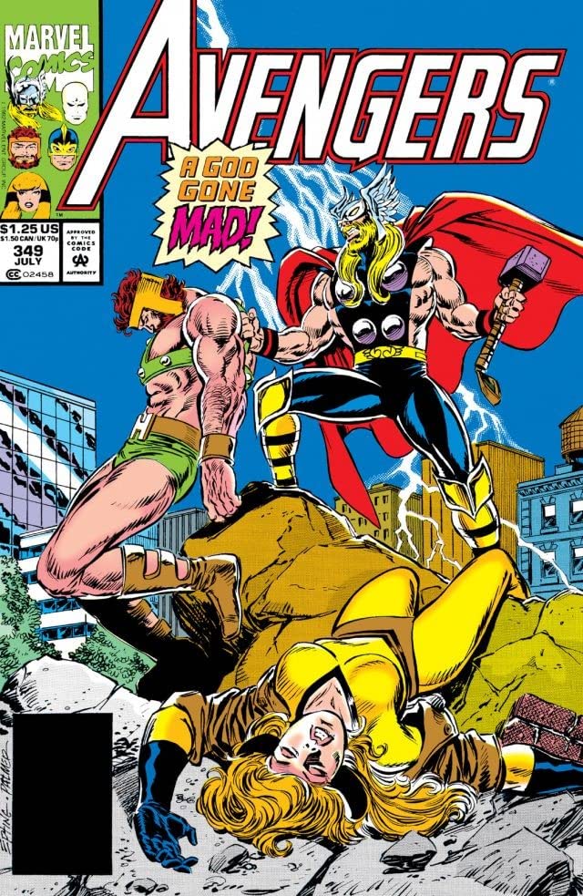 The Avengers #349 cover