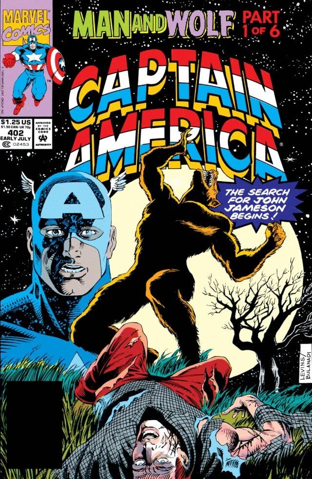 Captain America #402 cover