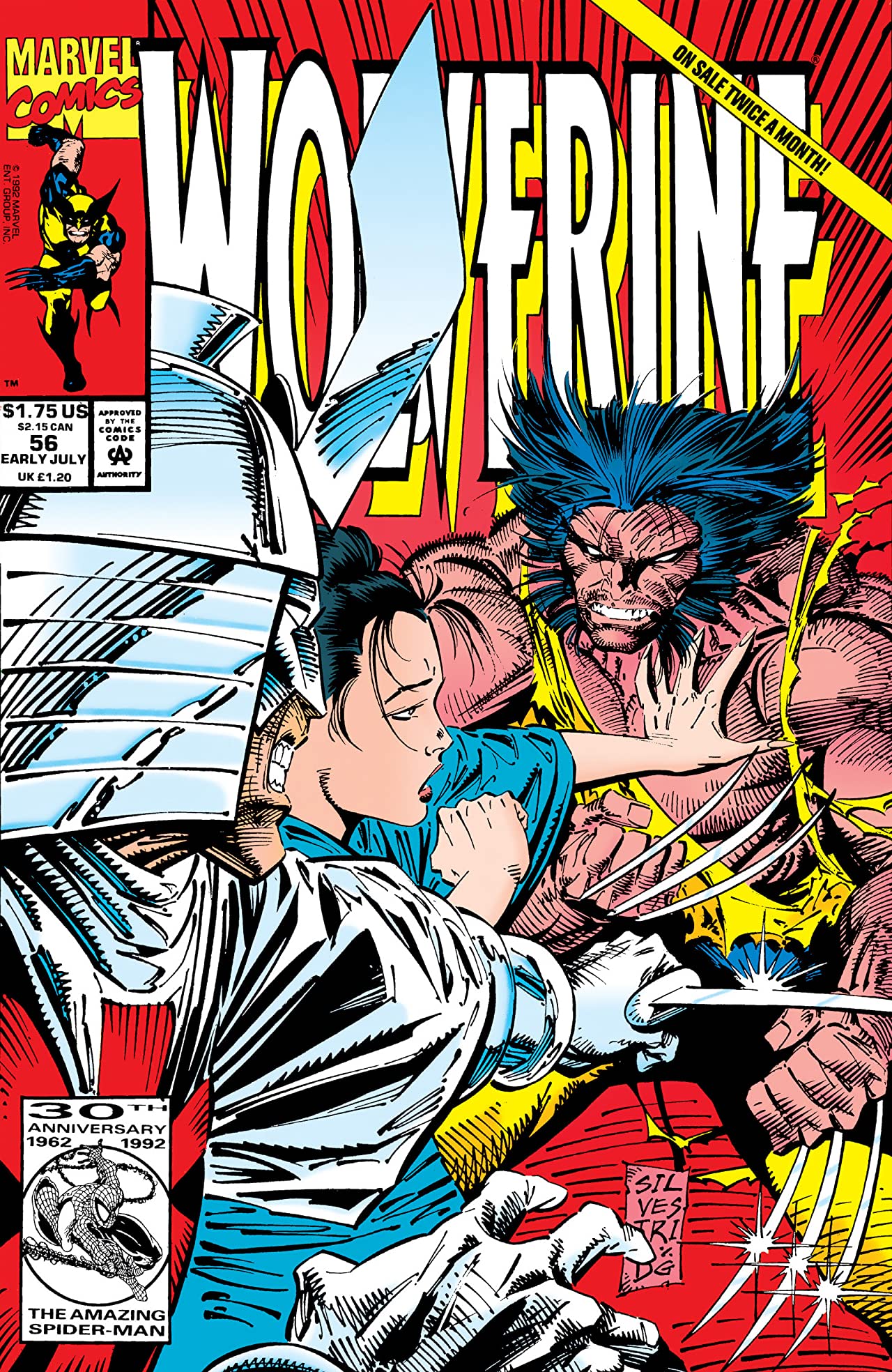 Wolverine #56 cover