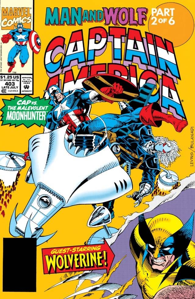 Captain America #403 cover