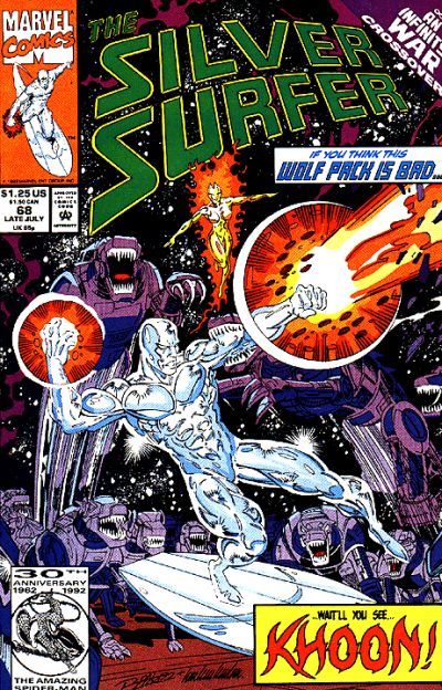 Silver Surfer #68 cover