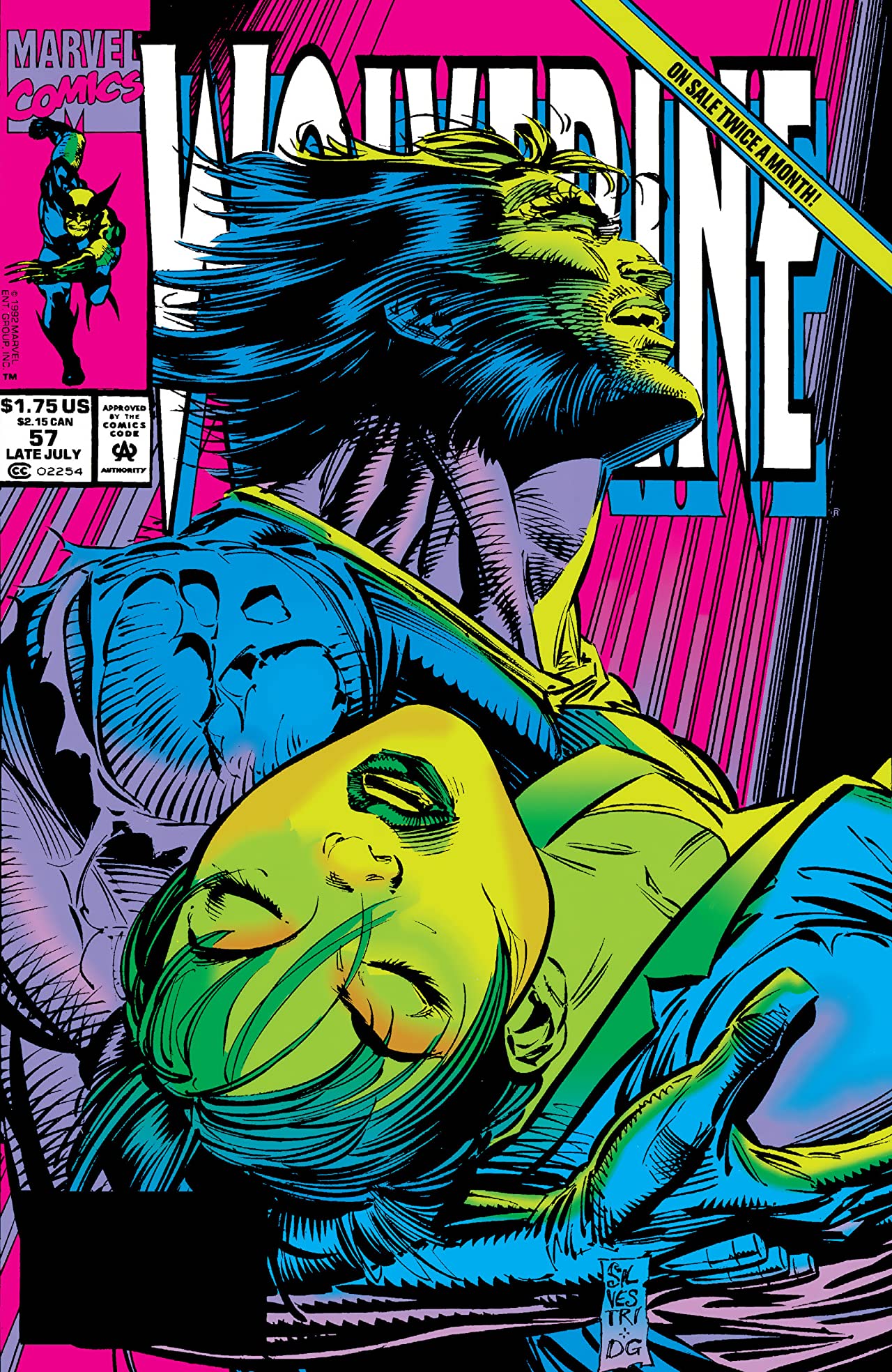 Wolverine #57 cover