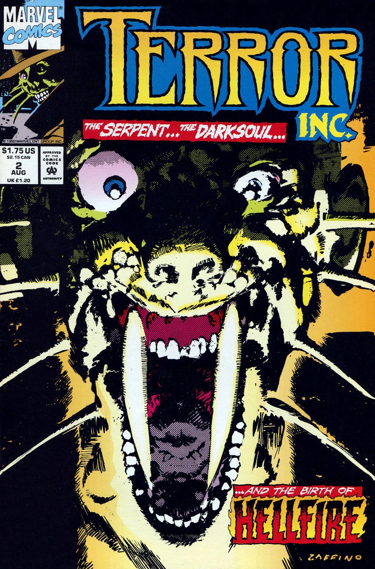 Terror Inc. #2 cover