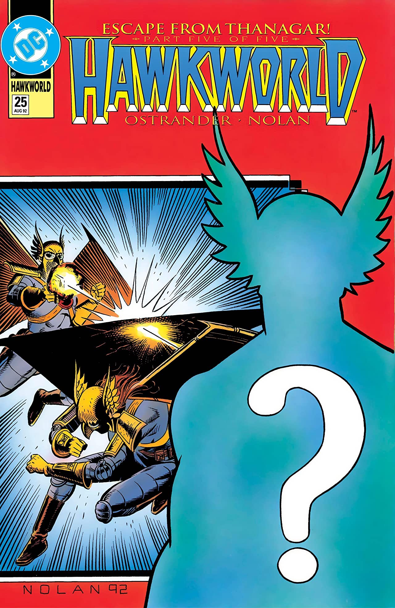 Hawkworld #25 cover