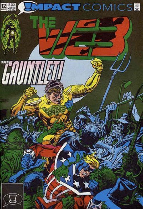 The Web #12 cover