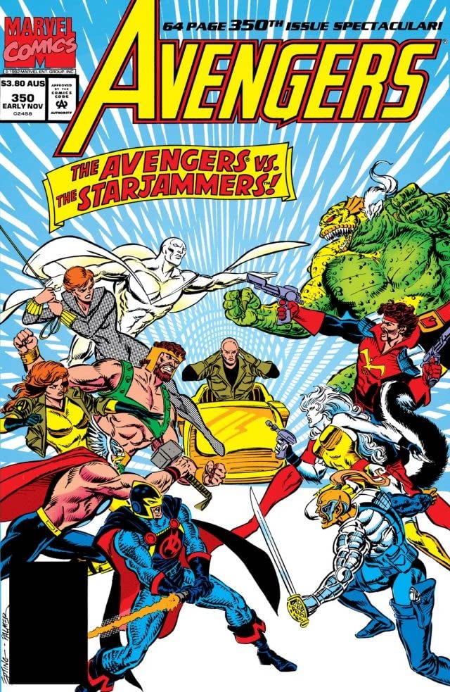 The Avengers #350 cover