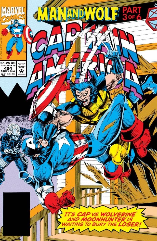 Captain America #404 cover