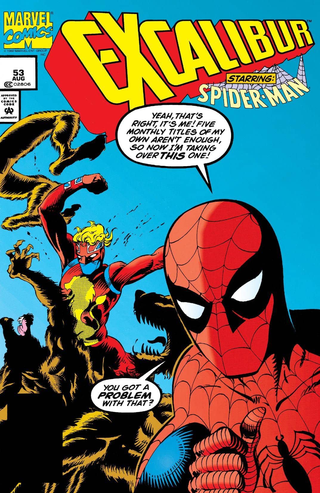 Excalibur #53 cover