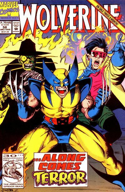 Wolverine #58 cover