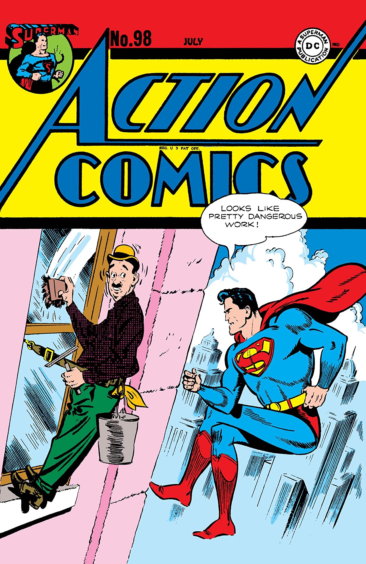 Action Comics #98 cover