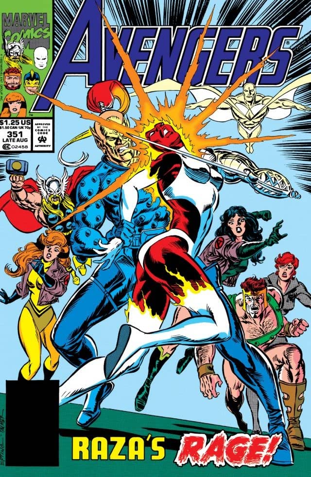 The Avengers #351 cover