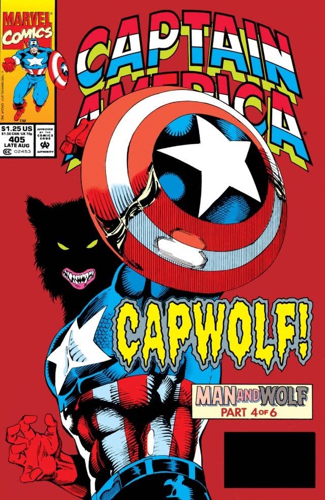 Captain America #405 cover