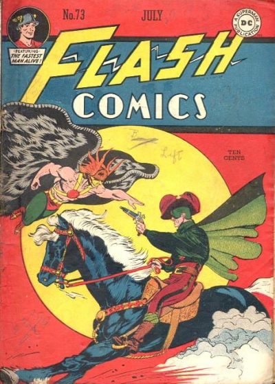 Flash Comics #73 cover