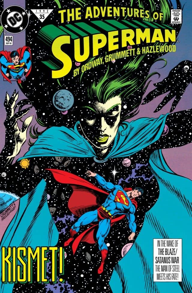 Adventures of Superman #494 cover