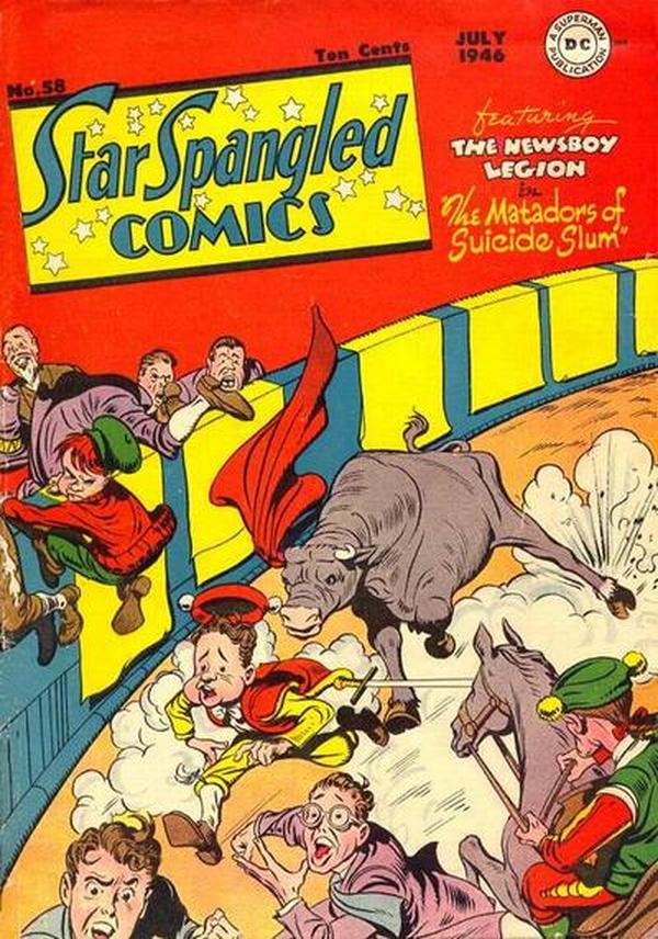 Star Spangled Comics #58 cover