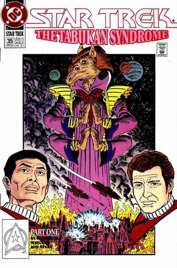 Star Trek #35 cover