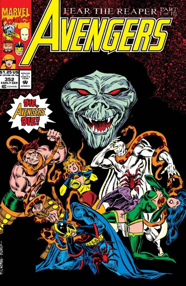 The Avengers #352 cover