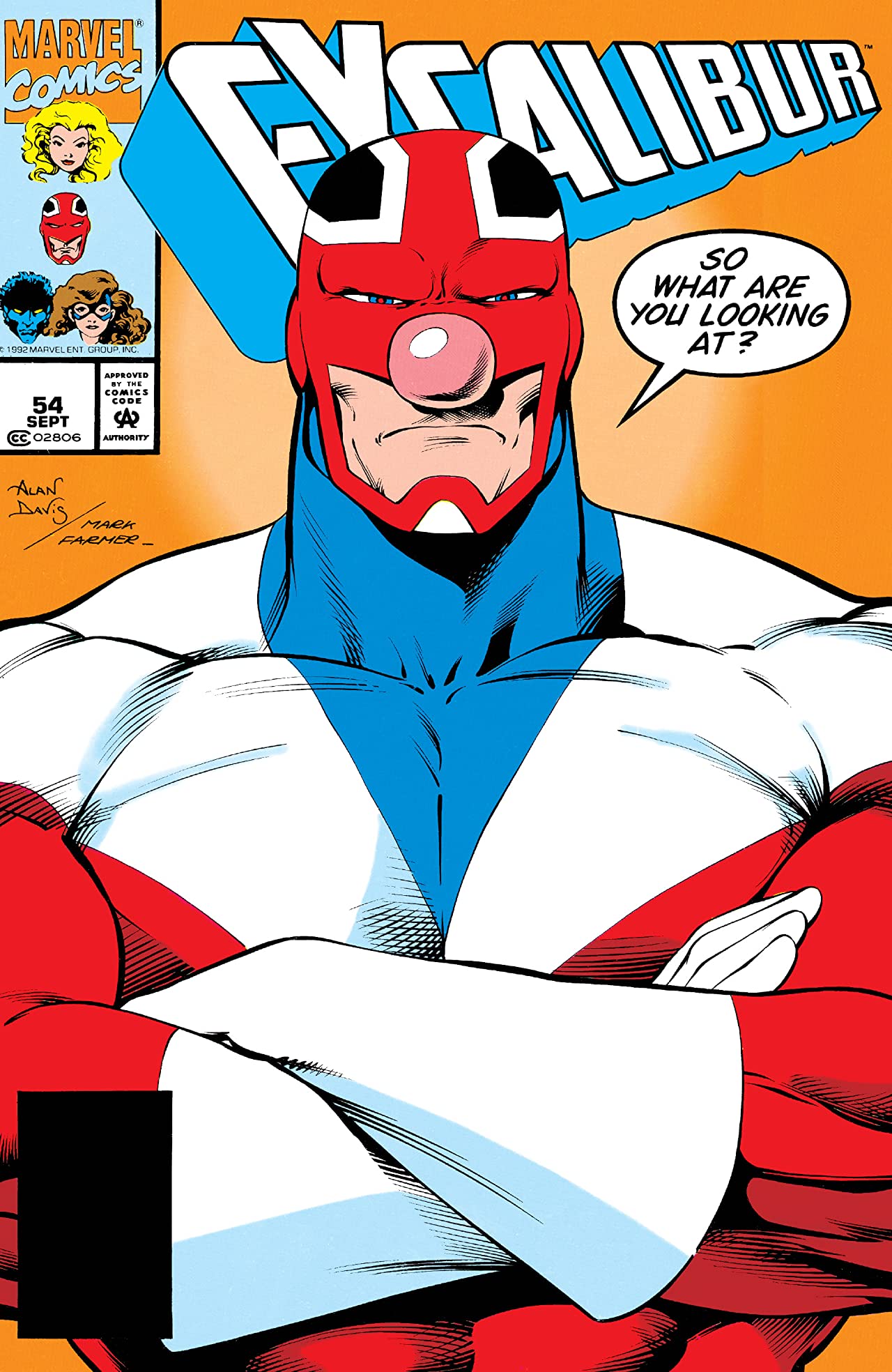 Excalibur #54 cover