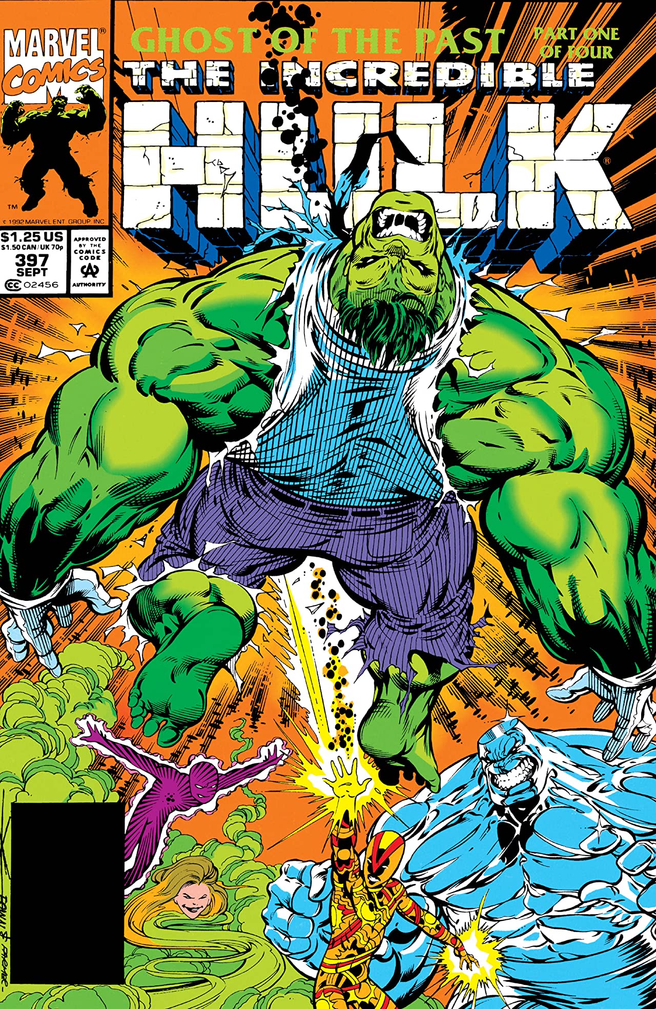 The Incredible Hulk #397 cover