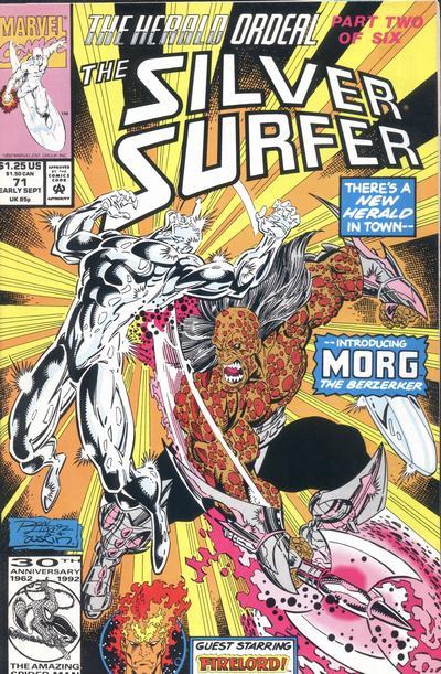 Silver Surfer #71 cover