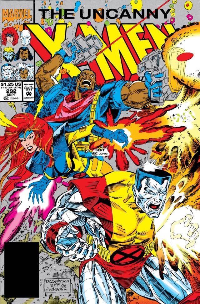The Uncanny X-Men #292 cover