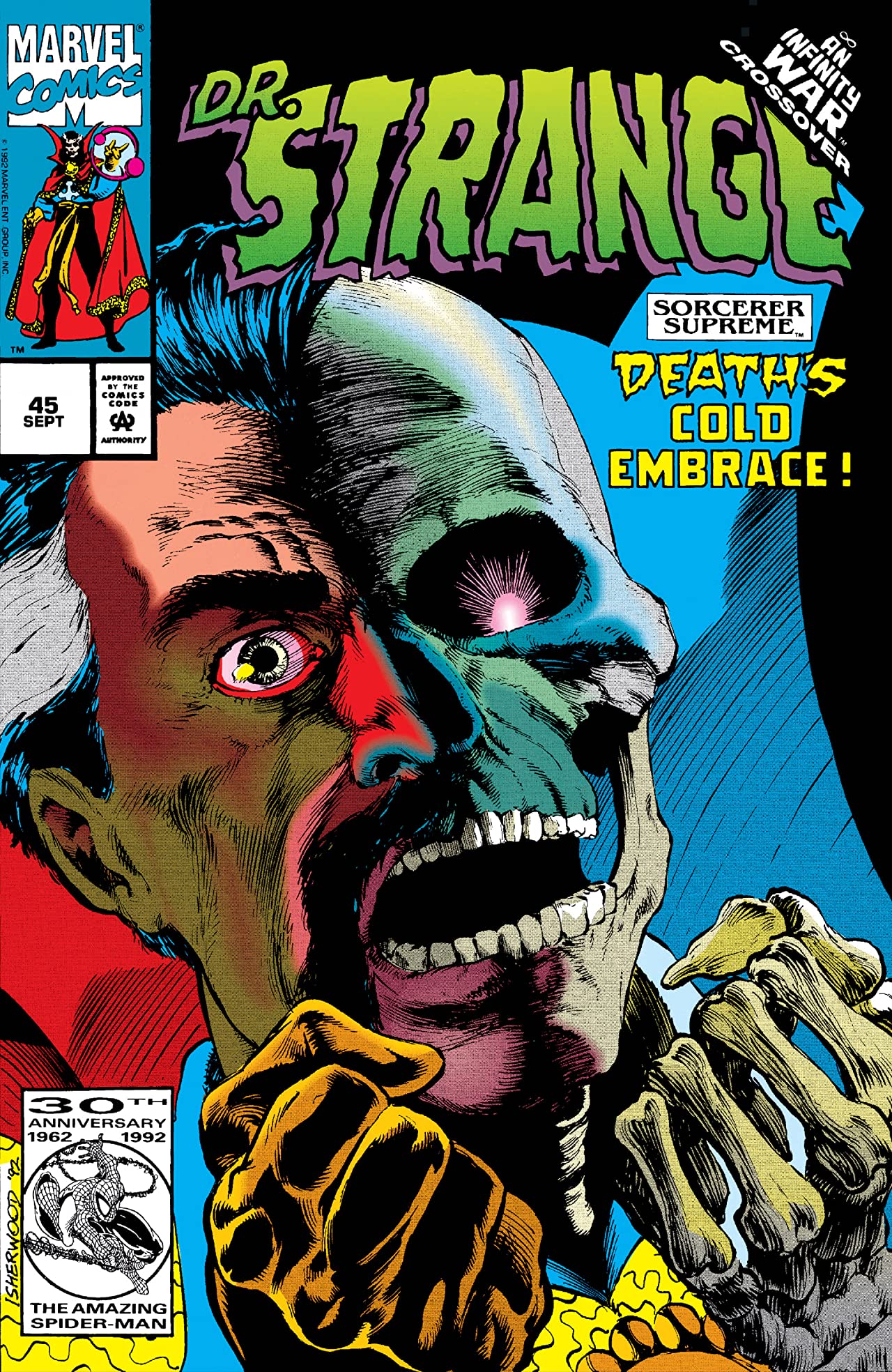 Doctor Strange, Sorcerer Supreme #45 cover