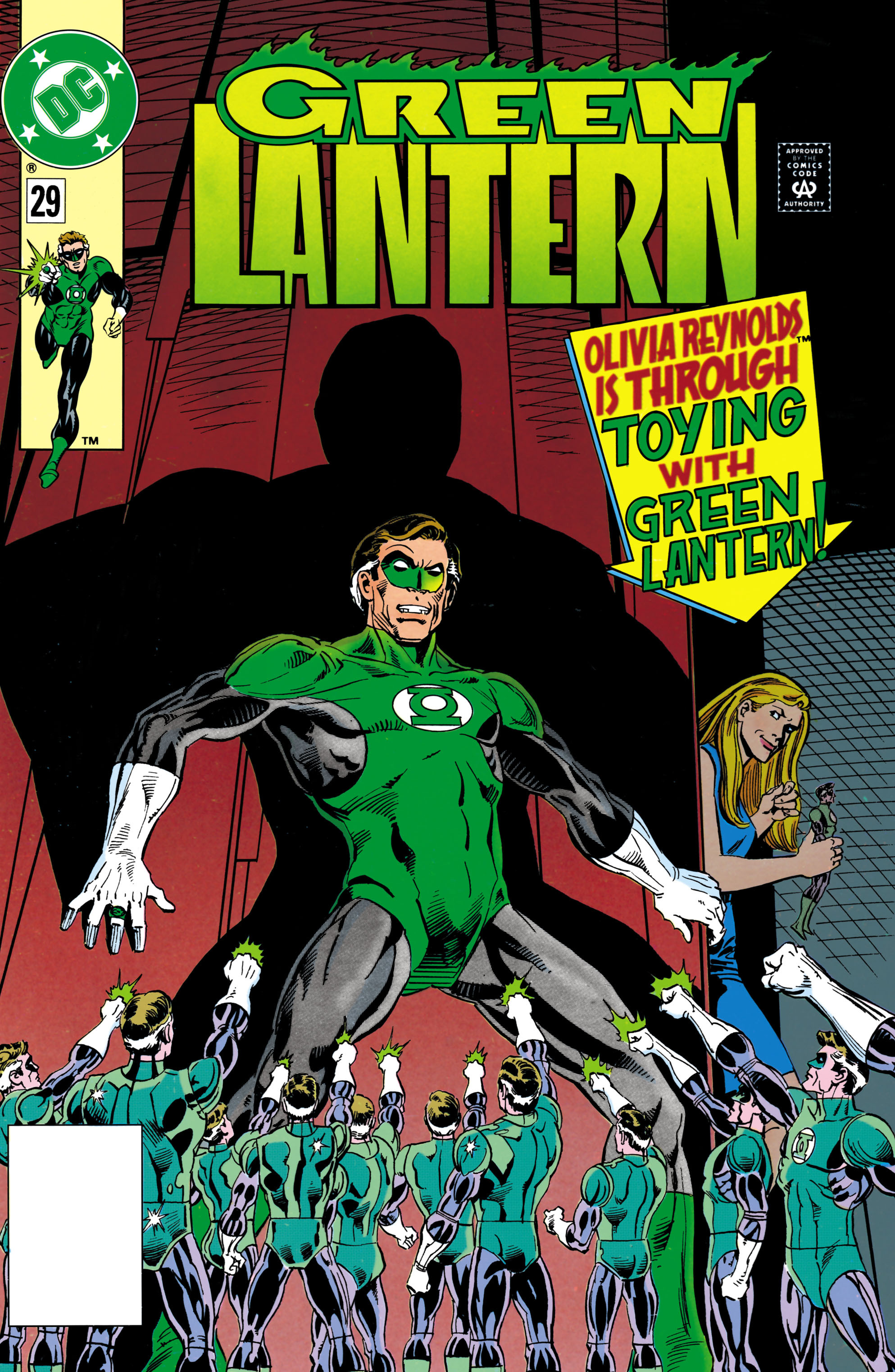 Green Lantern #29 cover
