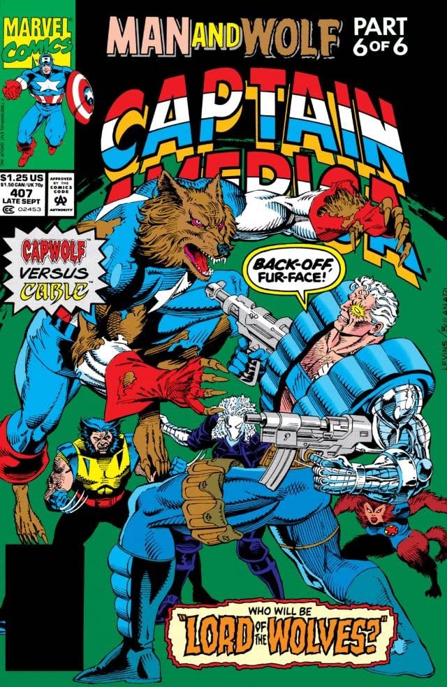 Captain America #407 cover