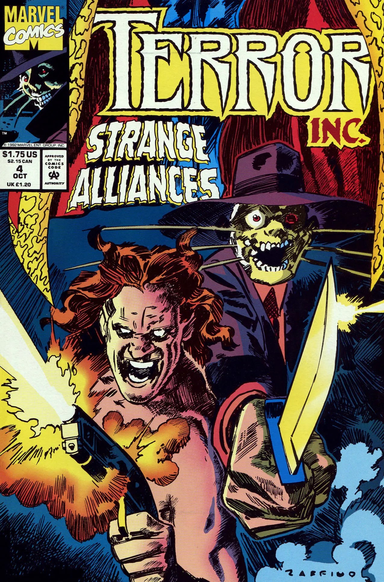 Terror Inc. #4 cover