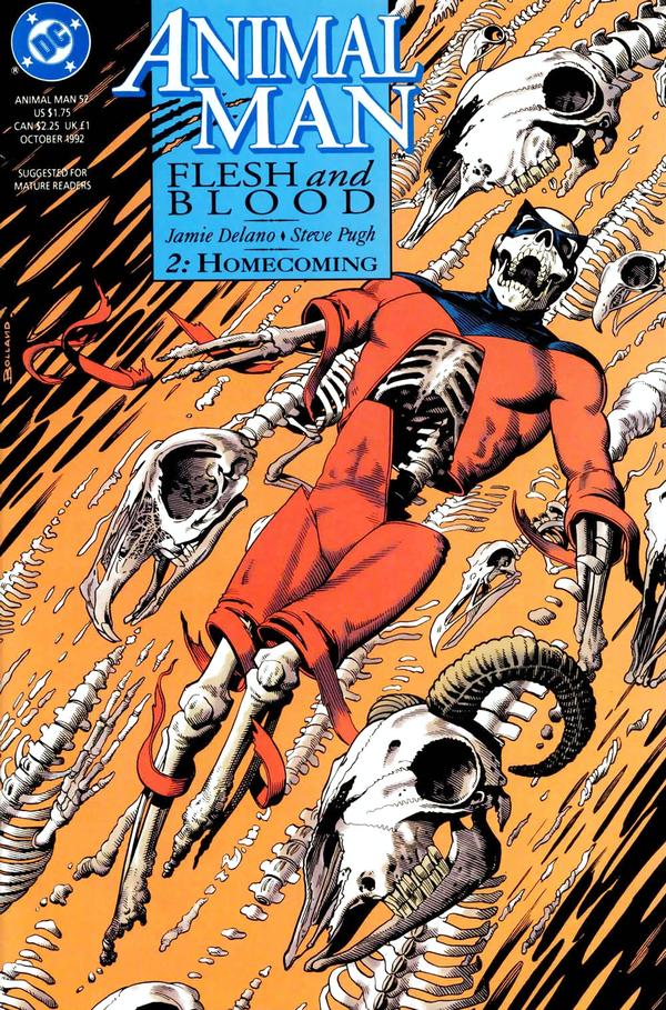 Animal Man #52 cover