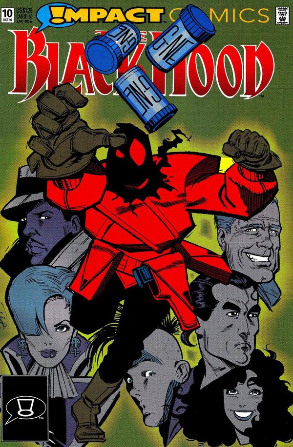 Black Hood #10 cover