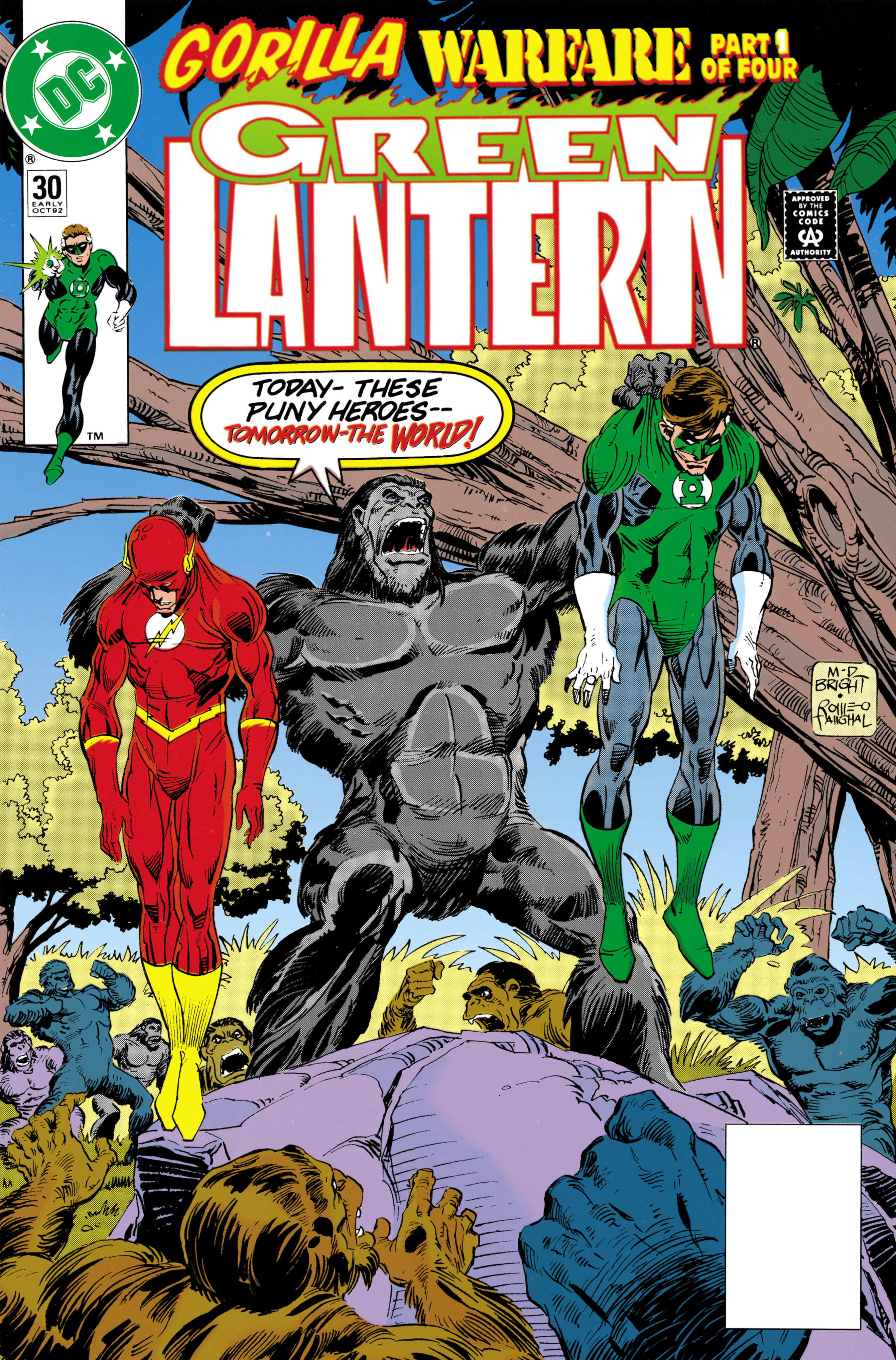 Green Lantern #30 cover