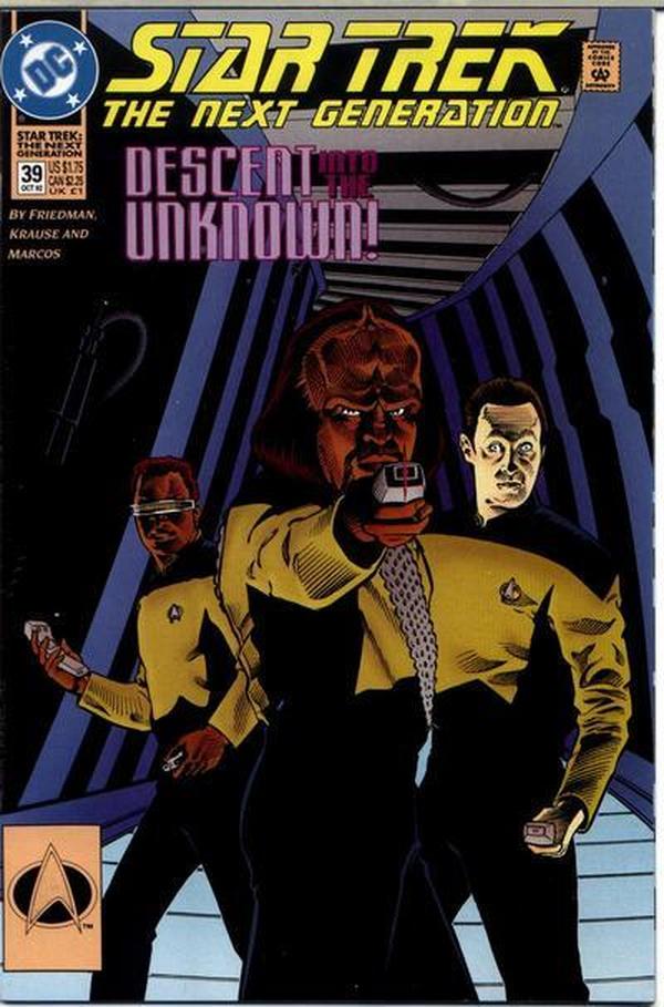 Star Trek: The Next Generation #39 cover