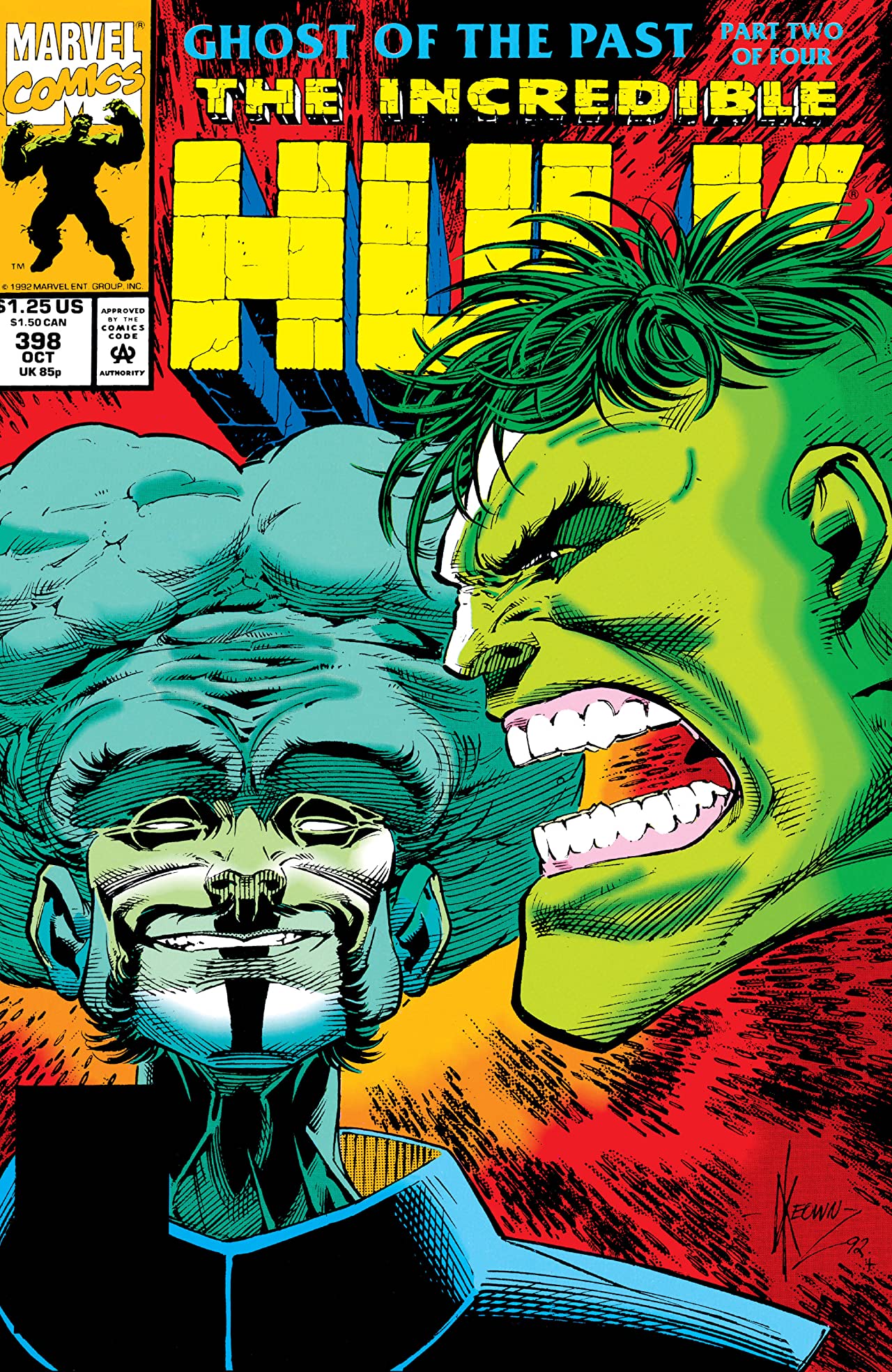 The Incredible Hulk #398 cover