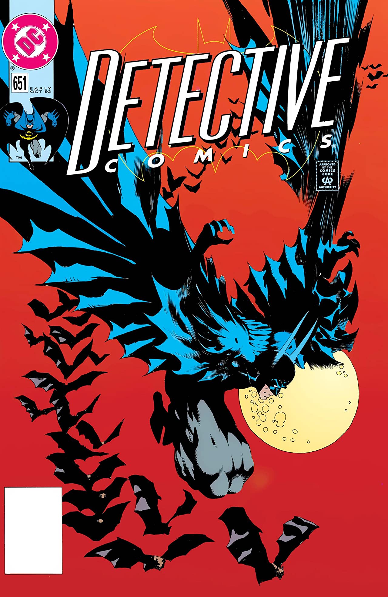 Detective Comics #651 cover