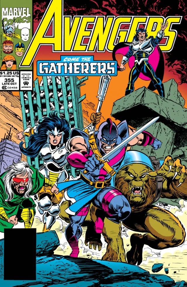 The Avengers #355 cover