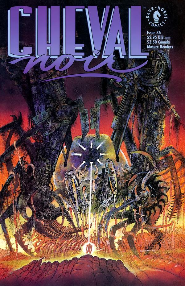 Cheval Noir #36 cover