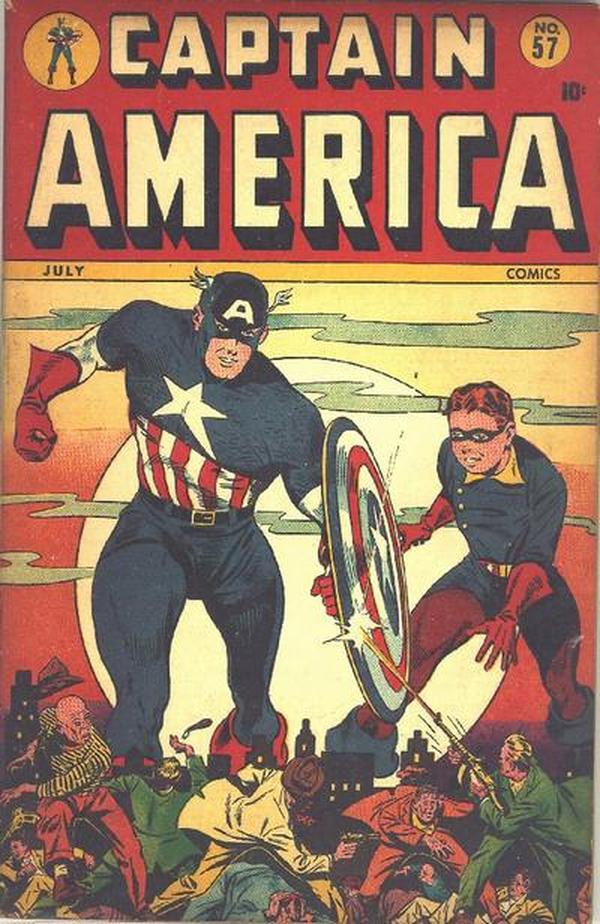 Captain America Comics #57 cover