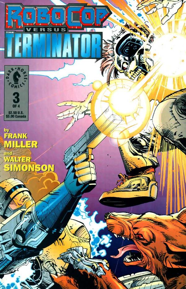 RoboCop versus the Terminator #3 cover