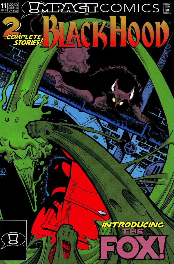 Black Hood #11 cover